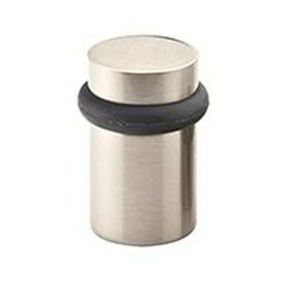 Emtek 2258 American Classic 2" Tall Cylindrical Floor Bumper, Polished Chrome