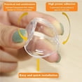 thumbnail image 5 of 12 protectores de esquinas de seguridad, protectores de esquinas y bordes de seguridad de silicona, inodoros, no tóxicos, con cinta adhesiva ultrafuerte, protector de bordes afilados de 2 formas para muebles, armarios Sailing Electrónica, 5 of 5