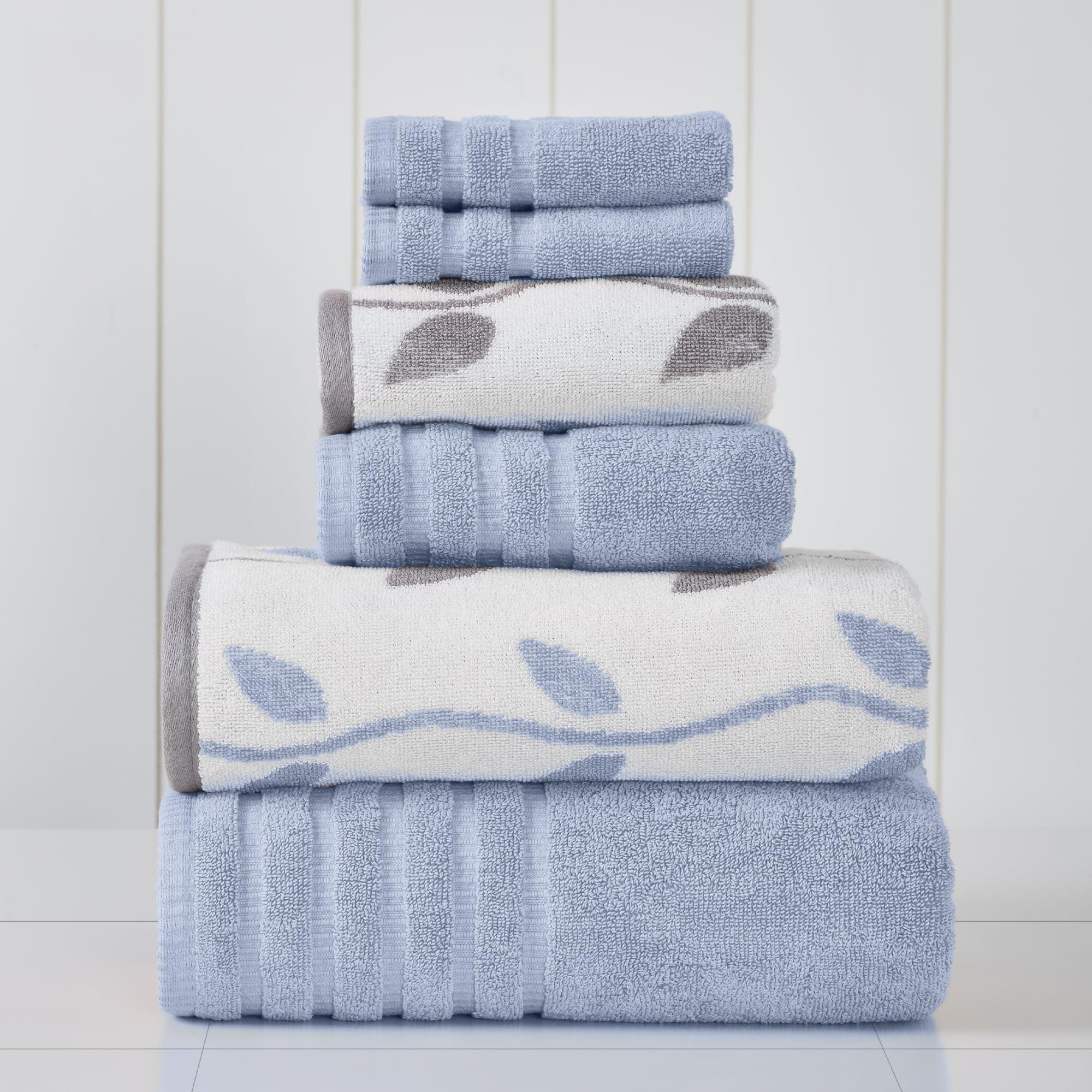 Soft Cotton Towel Face Hand Towel Leaf Jacquard Towel Bath Sheet Bath Towel S 