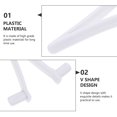 thumbnail image 3 of MasteelfCA 24 Pcs Pool Leaf Skimmer Clip Swimming Brush V-clips, 3 of 9