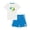 Brilliant White, variant on Toddler Boys "Velocity" Tee & Short Set, Sizes 12M-5T
