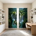 thumbnail image 4 of EGNMCR Trendy Printed Patterns With A Strong Decorative Look Light Blocking Curtains For Dorm Rooms Polyester Curtains, 4 of 6