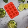 thumbnail image 5 of 2PC Ice Cubes Trays, 12-Cavity Flexible Silicone Molds, Easy Release & Dishwasher Safe, for Cocktails, Juices, Baby Food, Freezer Safe Ice Making, 5 of 8