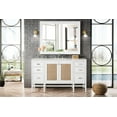 thumbnail image 5 of James Martin Vanities E444-V60s-3Af Addison 60" Free Standing Single Basin Hardwood Vanity, 5 of 7