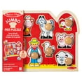 thumbnail image 4 of Melissa & Doug Large Farm Jumbo Knob Puzzle - 8 pieces, 4 of 10