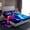 Blue 01, variant on Homewish Neon Blue Gamepad Full Size Sheets for Boy, Chic Honeycomb Abstract Bed Sheets, Modern Video Game Sheet Sets, Breathable Home Decor, 4 Pieces
