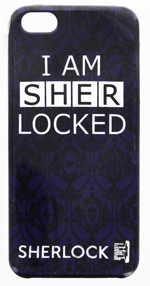 Sherlock Iphone 5 Hard Snap Case I Am Sher Locked Purple Walmart Com Walmart Com