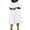 White, variant on Sngxgn Women Summer Bodycon Backless Maxi V Neck Dress(White,S)