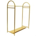 thumbnail image 5 of ToppiJoy Clothes Retail Heavy Duty Garment Racks, Metal Clothing Store Hanger Storage Shelves, Modern Floor-Standing Display Rack for Laundry Style 6, 5 of 24