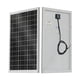 thumbnail image 1 of Panel solar ECO-WORTHY de 25 W, 12 V, monocristalino, impermeable, para cargar batería de 12 V de RV, barco, remolque, ATV, coche o alimentar luz de 12 V, carga de batería de 12 V y otras aplicaciones, 1 of 5