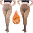 thumbnail image 2 of Outfmvch Collants Résille, Bas pour Femmes Collants pour Femmes Bas Collants Doublés en Polaire Collants Chauds pour Femmes, 2 of 8