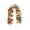 C, variant on Liamobondopolis 5.7 Ft Gradient Maple Pumpkin Berry Fall Garland Bendable Iron Wire Matte Foliage Decor for Fireplace Mantel Front Door Thanksgiving Farmhouse Display