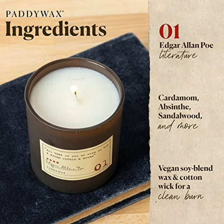 Paddywax Relish Collection Jar Candle - Vanilla and Oakmoss - 9.5 oz