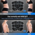 thumbnail image 4 of Ems Muscle Stimulator Abs Trainer Muscle Stimulator Abdominal Muscle Toner Abs Stimulator Workout Equipment For Men Women Ems Abdominal Toning/gh, 4 of 4