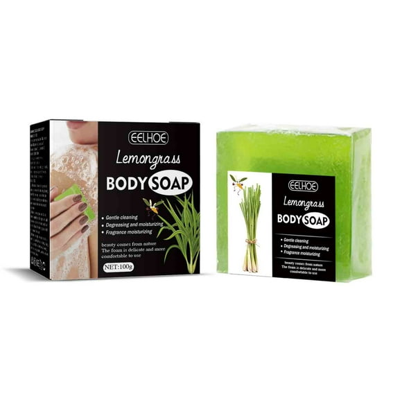 HKEJIAOI Citronella Soap, 2024 New Citronella Lemongrass Soap,Citronella Soap for Humans, Citronella Soap Bar, Citronella Body Soap, Natural Lemongrass Body Wash Soap Bar for Body