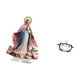 thumbnail image 5 of Escultura de la escena de la Natividad,Adorno acrílico 2D de pie,Plato de dulces,Dulcero de cristal con tapa,tarro de caramelos decorativo,para mesa de dulces,escritorio de oficina,mesa de, 5 of 8