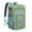 Greenish-blue, variant on Romantic Floral Design Insulated Backpack Cooler - 20L High Capacity, Multiple Pockets for Organization