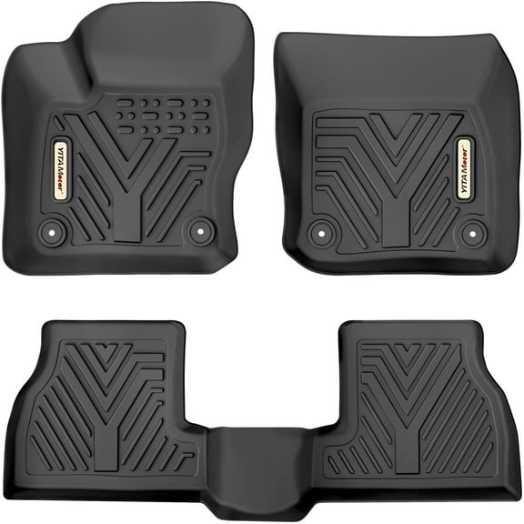 RVNI Floor Mats for 2012-2018 Ford Focus Anti-Slip All Weather Liner Front 1st & 2nd Seat Anti-Slip All Weather Liner