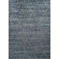 thumbnail image 1 of Ahgly Company Machine Washable Indoor Rectangle Industrial Modern Dark Blue Grey Blue Area Rugs, 7' x 9', 1 of 7