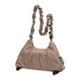 thumbnail image 3 of Bolsa de gimnasio para mujer, elegante bolso de hombro informal para playa, deportes, gimnasio, compras. beige, 3 of 9