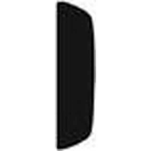 Cowles Side Molding T3402C Styleguard; Universal; European Style; Black; PVC Plastic; 5/8 Inch Width x 14 Foot Length; 1 Piece