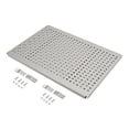 thumbnail image 3 of Kojem 24"x34" Deck Plate Compatible with Freightliner Peterbilt Kenworth Heavy-Duty Automann Truck Deck Plate for Walk Between Cab and Chassis Steel Galvanized Silvery, 3 of 16