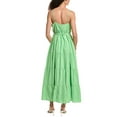 thumbnail image 2 of Beulah womens  Tiered Maxi Dress, m, Green, 2 of 3