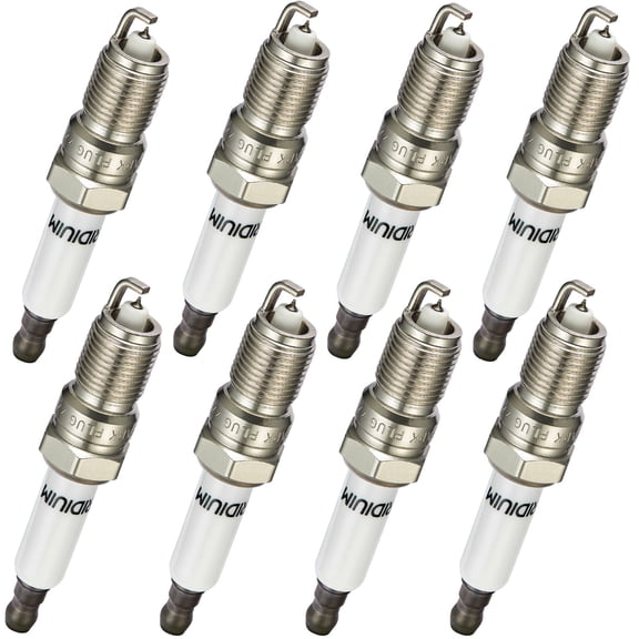 BDFHYK Set of 8 Iridium Spark Plug Compatible with Allure LaCrosse CTS Escalade Avalanche Express Silverado Tahoe Envoy Savana Yukon H2 H3 G8 Grand Prix 9-7x Engine Replacement for 41-962 19299585