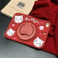 thumbnail image 7 of TECH CIRCLE Cartoon Tablet Case for iPad Mini 5th Generation (2019) /iPad Mini 4 Case 7.9 Inch, Cute Case for Kids, Built-in Rotating Kickstand & Handle, with Shoulder Strap, Portable Case, Red Cat, 7 of 7