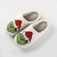 thumbnail image 2 of Zapatillas de algodón cálidas de invierno para el hogar, para parejas, para hombres y mujeres, suela gruesa, zapatos de suela suave, gruesos, antideslizantes, lindos, 2 of 5