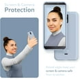 thumbnail image 3 of TUDIA LINNGrip for BLU View 3 Phone Case B140DL Shockproof Non-Slip - Light Blue, 3 of 6