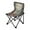 Christmas Scene with Room, variant on 600D Oxford Camping Chair Portable Foldable Chair Supports 220 lbs for Picnic, Fishing, Backpacking Elegant Blue Flowers Pattern