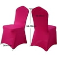 thumbnail image 5 of Funda elástica gruesa para silla, funda para asiento de hotel y banquete, 5 of 5