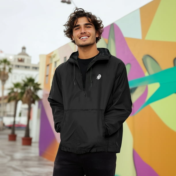 Dalix Ghost Pullover Jacket Lightweight Windbreaker Outdoor