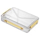 thumbnail image 3 of Caja de almacenamiento de certificados, estuche de almacenamiento de papel para álbumes de recortes portátil transparente de gran capacidad con asa para archivos de documentos, 3 of 8