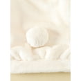 thumbnail image 6 of Toddler Baby Boy Girl Easter Bunny Costume Fluffy Long Sleeve Pullover Sweatshirt with Rabbit Ears Hat Set, 6 of 7