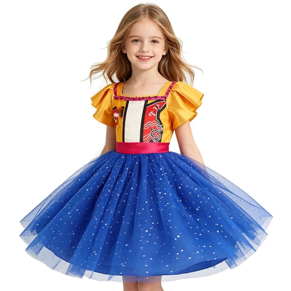 Singer Costume Halloween Outfit for Stage Birthday Party Dress Up