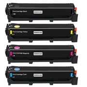 C230 C235 Toner Cartridge Set with Chip Replacement for Xerox 006R04383 006R04384 006R04385 006R04386 C230 C235 Printer(4 Pack)