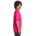 thumbnail image 3 of The Gildan Youth DryBlend 56 oz, 50/50 T-Shirt - HELICONIA - M, 3 of 3