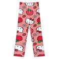 thumbnail image 3 of Hello Kitty Womens Comfy Pajama PJ Pants Lounge Pants Sleepwear Drawstring PJ Bottoms Pants, 3 of 7