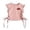 Pink, variant on Girls' T-Shirts Extended Shoulder Children's Summer Short Sleeve Shirt Cotton Tops Crew Neck with Drawstring T-Shirts for Girls 6-38 Years