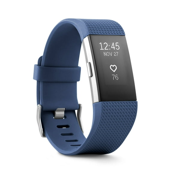 Pulsera deportiva Fitbit Charge 2 Heart Rate, azul, pequeña