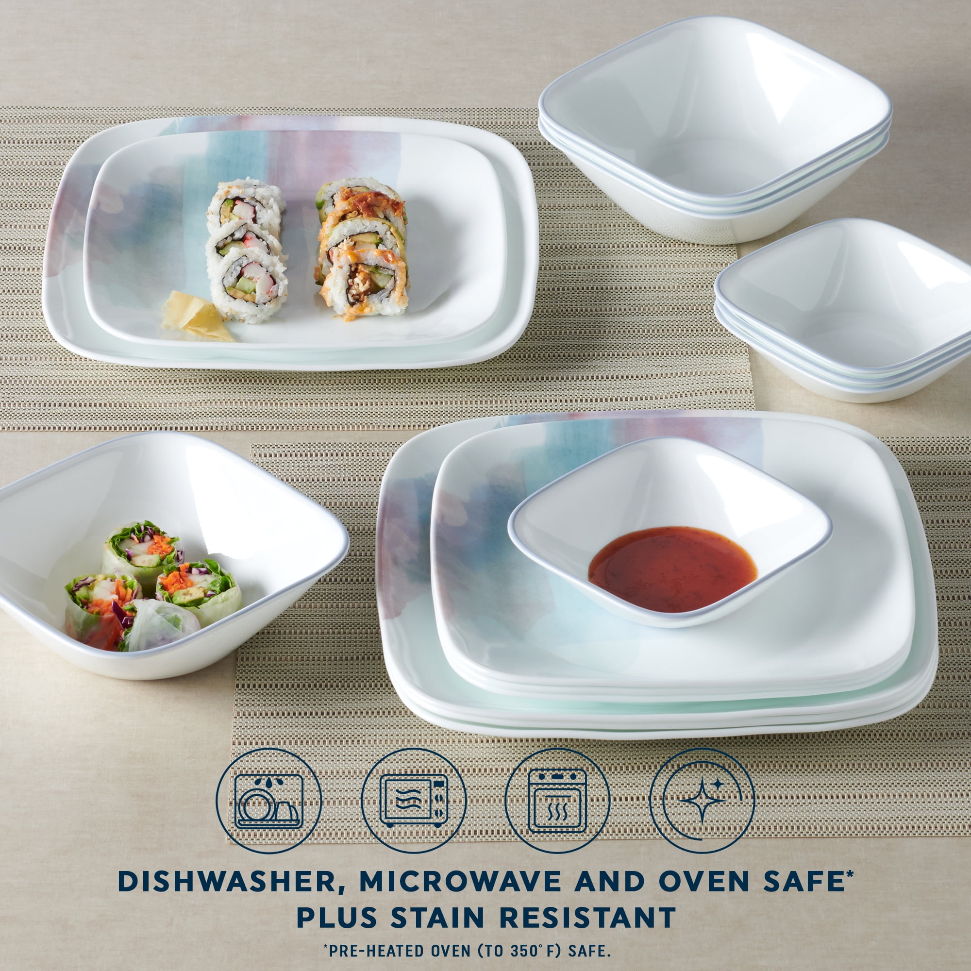 Corelle Aquarello Dinnerware Set