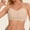 Khaki, variant on Fznquz Wirefree Womens Bras under $5 Sexy Soft Strapless Bandeau Push Up Black Bras Women