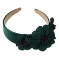 thumbnail image 4 of Unique Bargains 1 Pc Fashion Elegant Knotted Headband for Women for Girls 5.91"x1.57" Green, 4 of 4