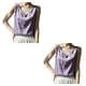 thumbnail image 3 of Minnieouse Top Womens Tank Tops Collection - Camiseta cómoda y elegante Top Tops Mujer Camisola Verano Sexy Ligero A37 Púrpura XXL A37 Púrpura XXL 2Conjunto, 3 of 6