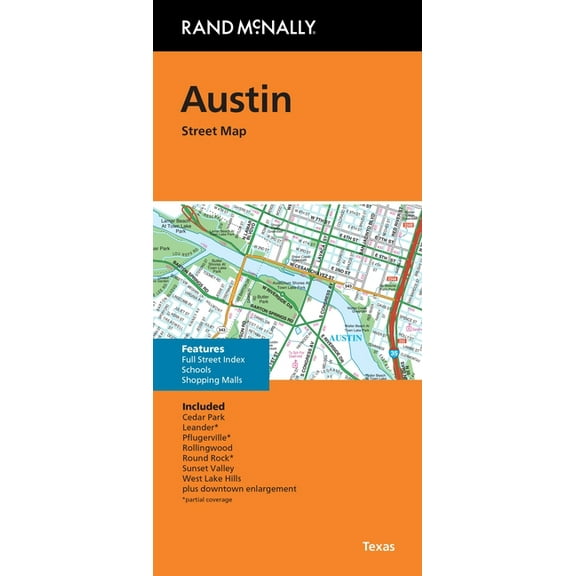 Rand McNally Folded Map: Austin Street Map, (Paperback)