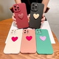 thumbnail image 6 of Compatible with iPhone 13 Pro Max Cute 3D Love Heart Case Camera Protection Shockproof Soft Bumper Phone Case for Women Girls for iPhone 13 Pro Max 6.7 Inch Red, 6 of 11