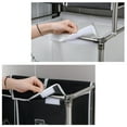 thumbnail image 7 of Laundry Hamper,2 Tier Laundry Sorter with 4 Removable Bags,Laundry Basket for Organizing Clothes,Laundry,Lights,Darks, 7 of 7