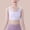 Purple, variant on SERTG Kids Sports Bra Padded Soft Cup Breathable Wire-Free Athletic Wear Daily Comfort Fit Girls Active Bralette(Black,10-11 Years)
